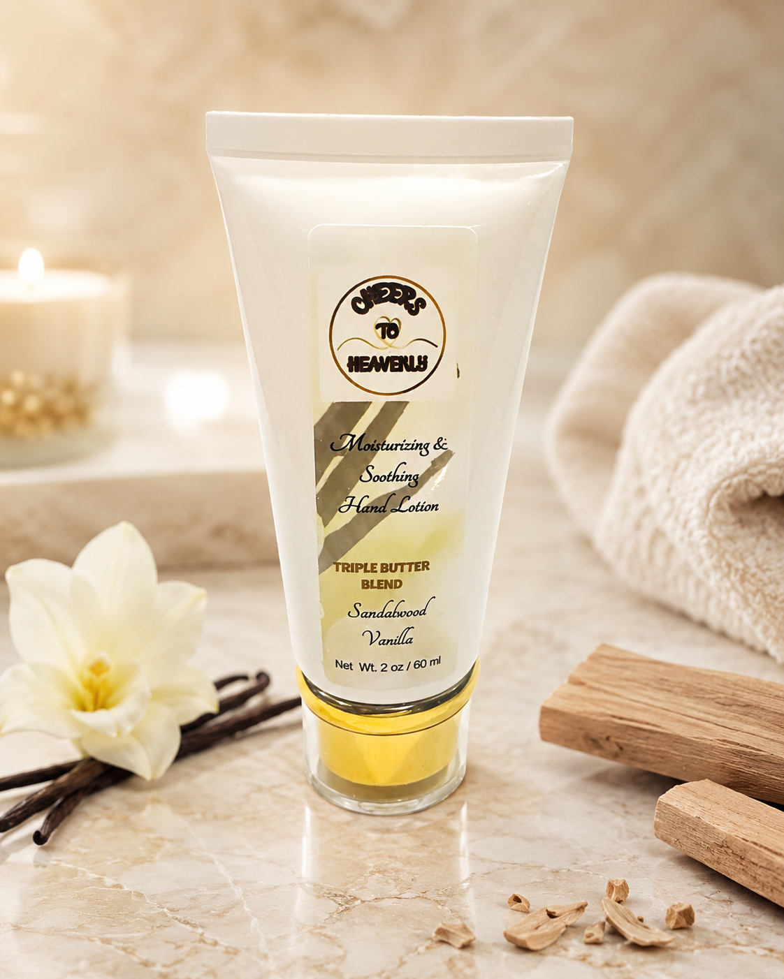 Moisturizing and Soothing Triple Butter Blend Hand Lotion