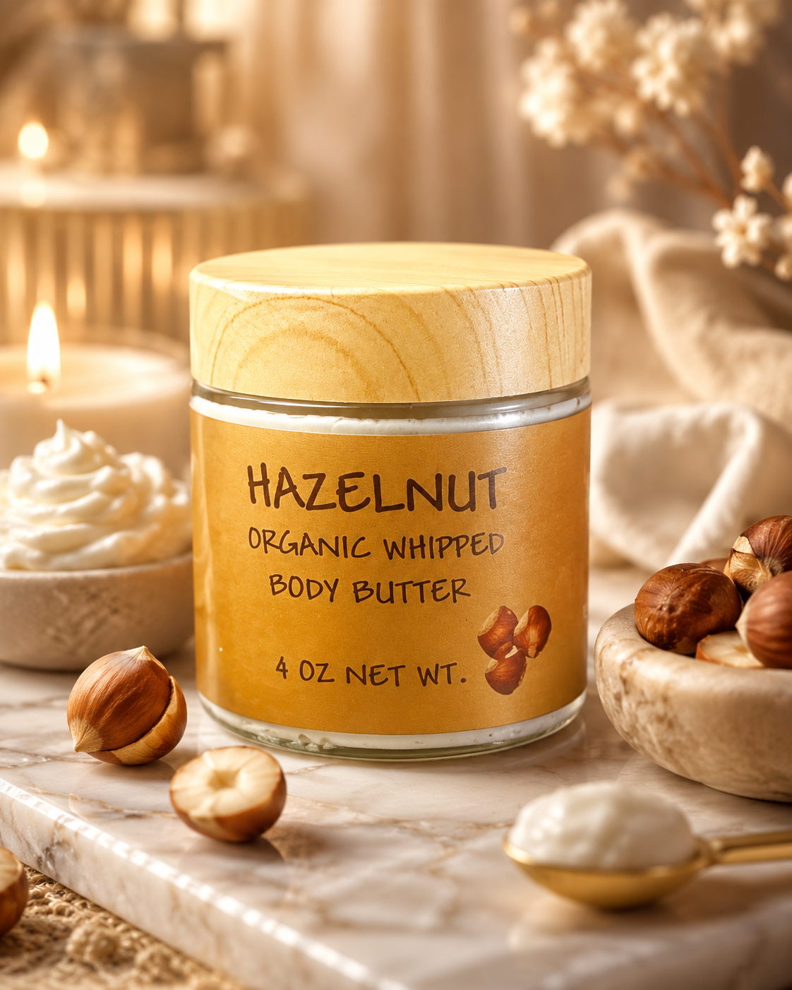 Hazelnut Whipped Body Butter