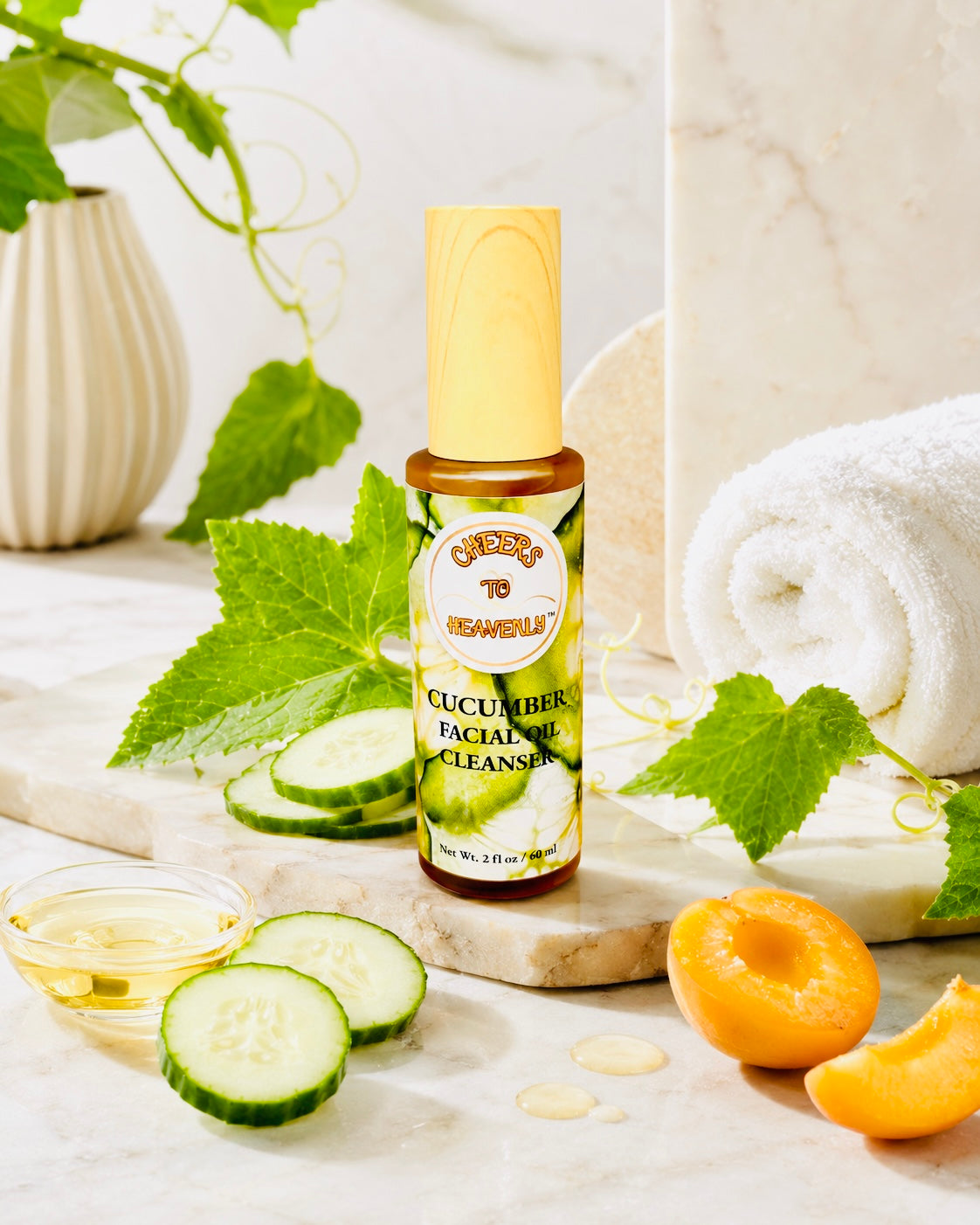 Cucumber Facial Oil Cleanser – Cheers To Heavenly