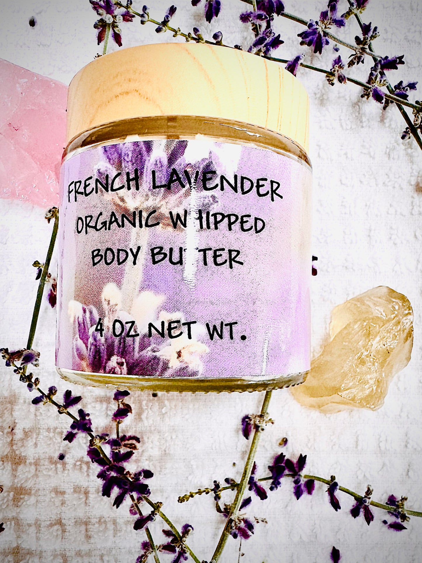 Organic French Lavender Whipped Body Butter