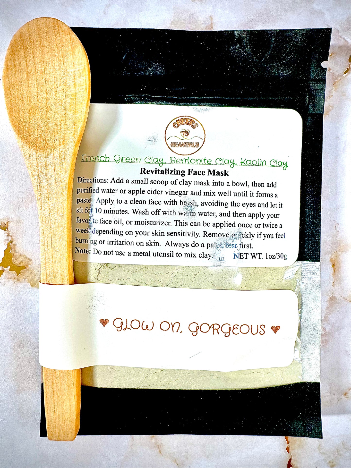 Organic Facial Clay Mask