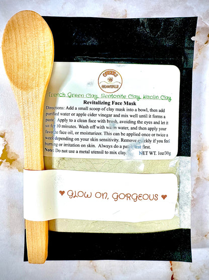 Organic Facial Clay Mask