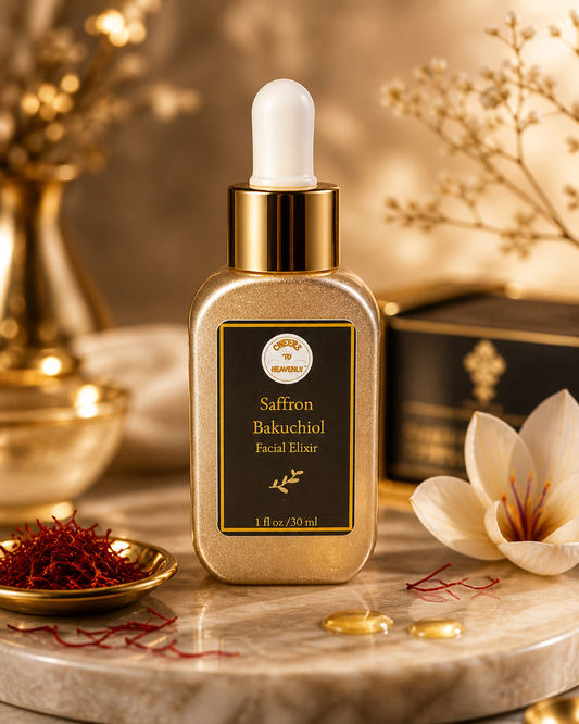 Saffron Bakuchiol  Facial Elixir